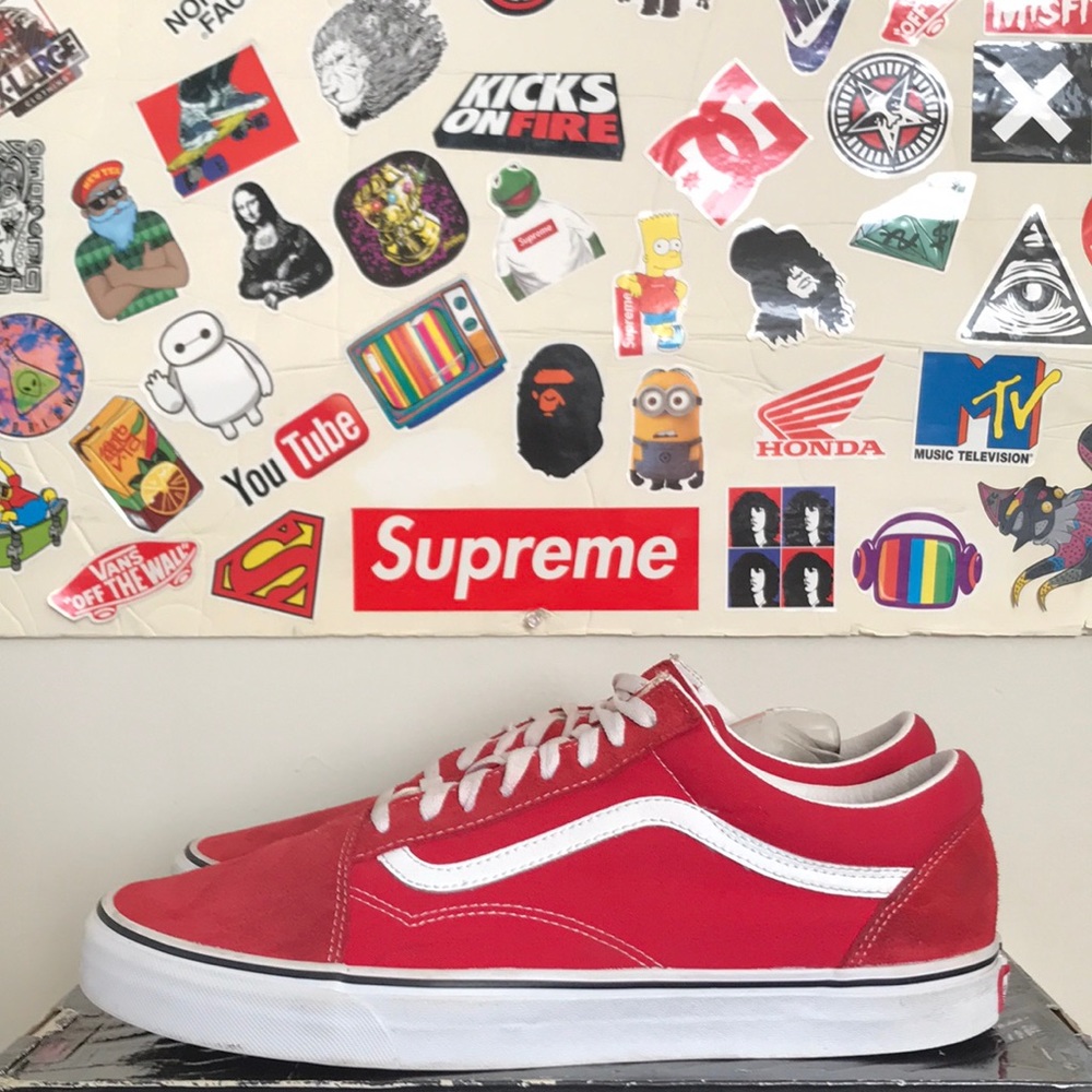 Vans Old School Red